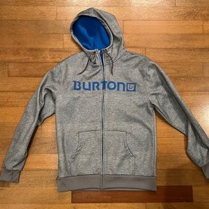 Mens Burton Dryride technical fleece hoodie